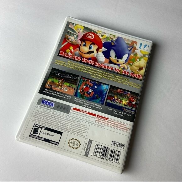 Mario & Sonic at the Olympic Games (Nintendo Wii, 2007) Complete and Tested - Picture 2 of 5